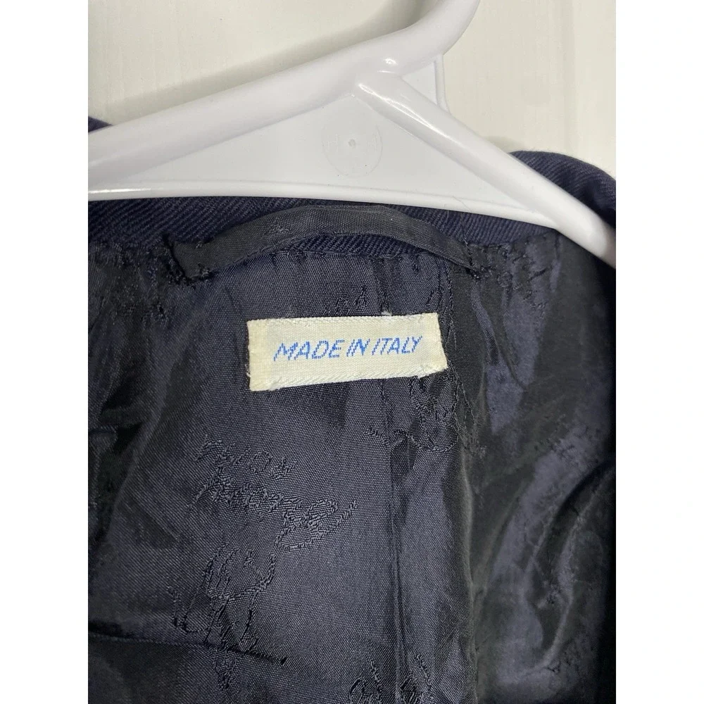 Brioni Men's Battaglia 100% Wool Blazer Blue Size 45‎ *read*